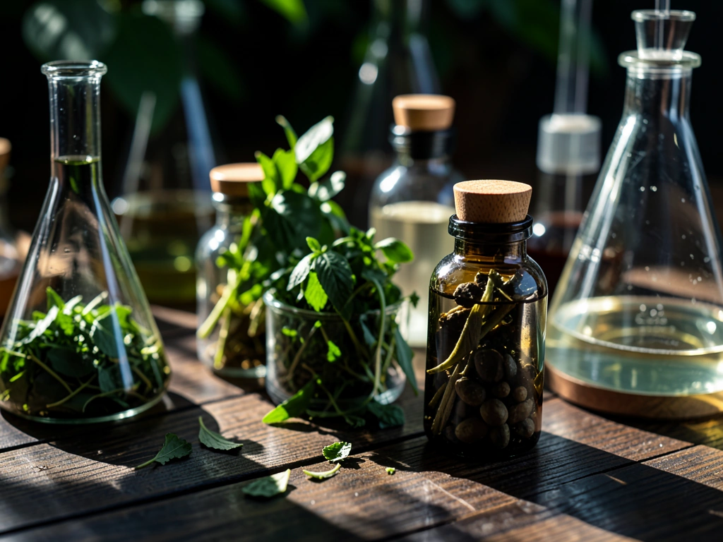 Botanical extraction process in Bali