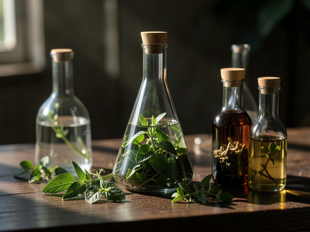 Botanical extraction laboratory glassware